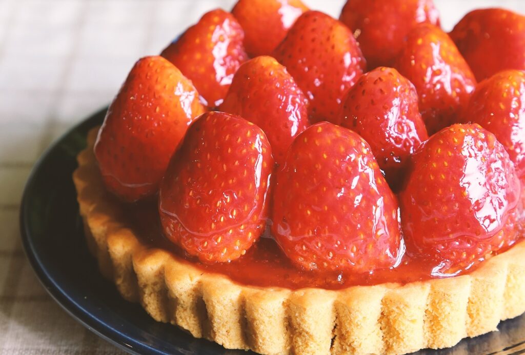 Strawberry tart