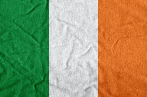 The Irish flag