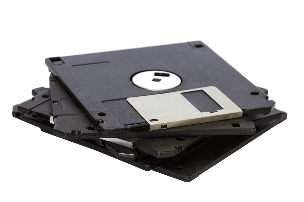 floppy disks