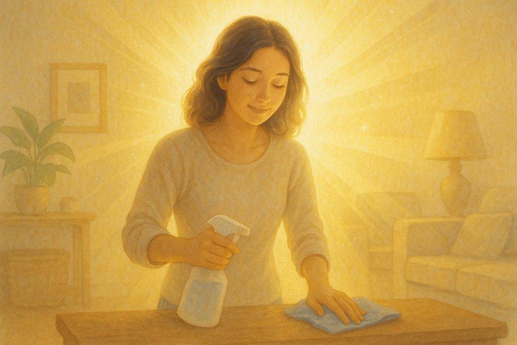 Dreams about cleaning