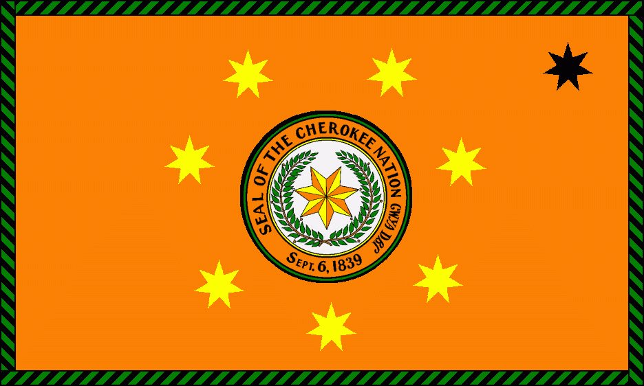 Cherokee flag