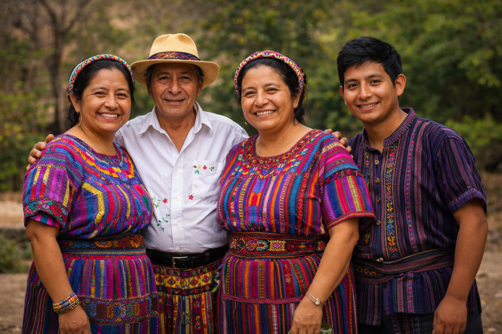 modern Mayan people preserving ancient traditions