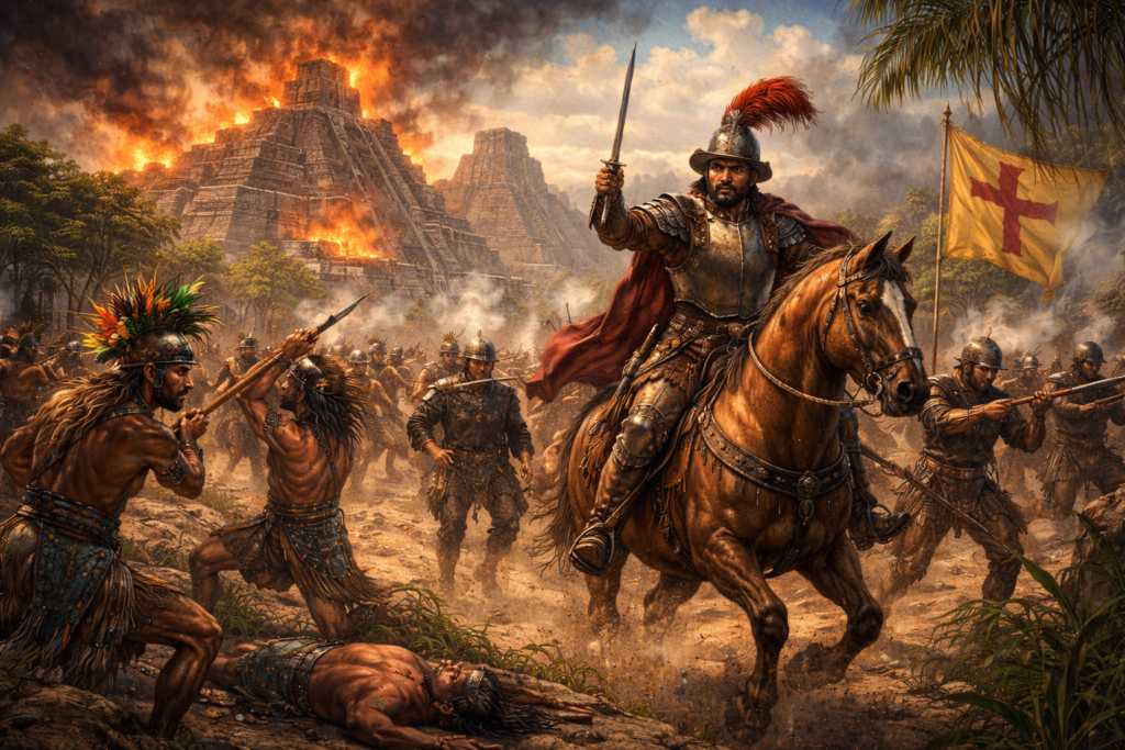 the Spanish conquest