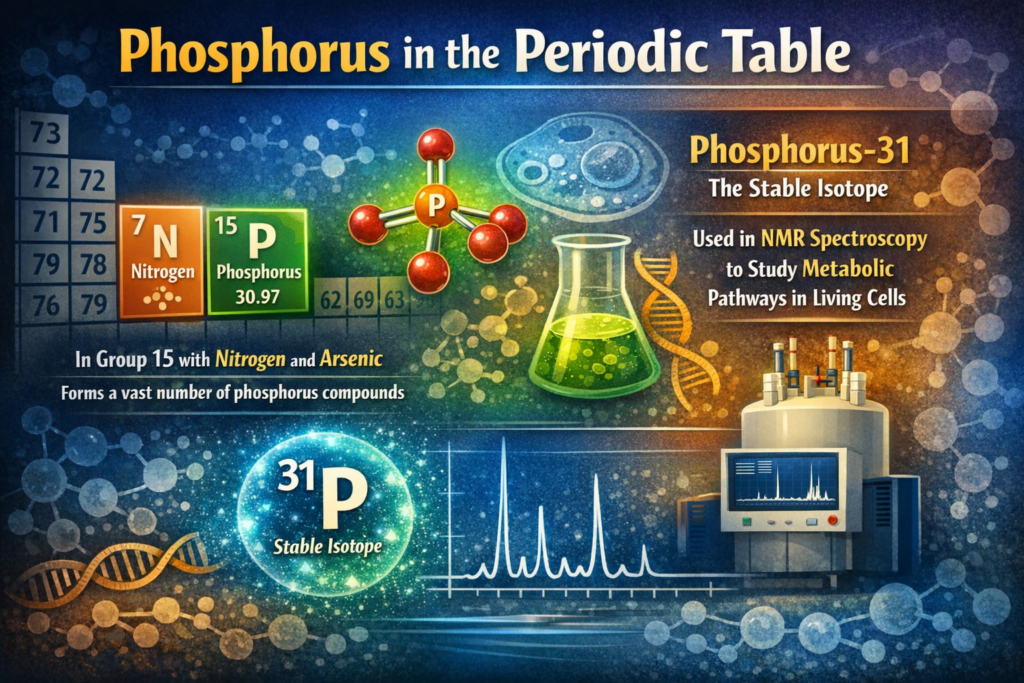 Phosphorus in molecular and isotope study