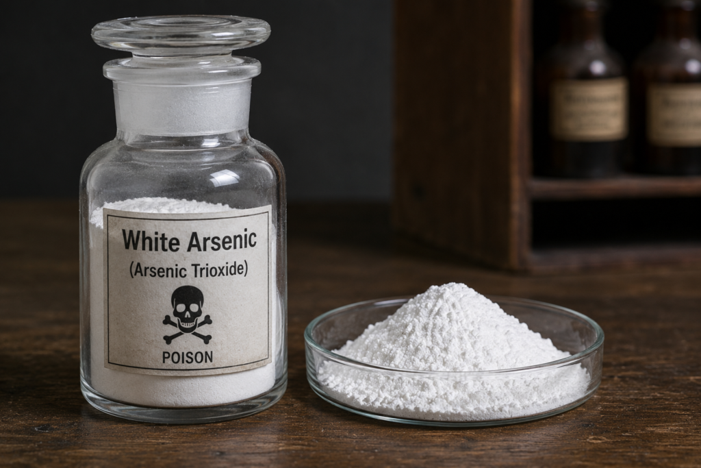 inorganic arsenic, white arsenic